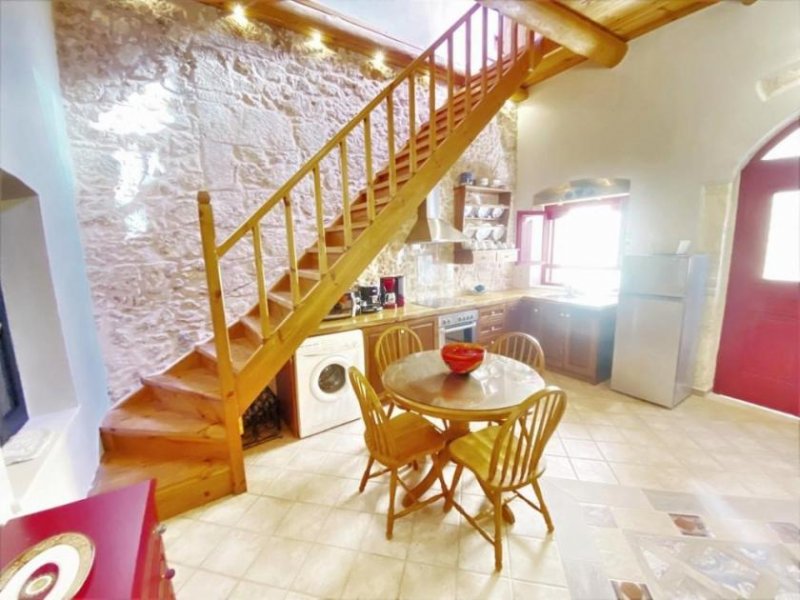 Vamos Kreta – Komplett renovierte traditionelle Maisonette-Wohnung in Vamos zu verkaufen Haus kaufen